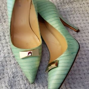Kate Spade Heels "Snakeskin" Size 7B